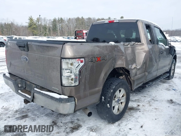 2018 Ford F-150 XL with VIN 1FTFX1EGXJKC36310, listed as a IAAI auction lot 41475018 with 116,662 mi miles and . Bid and sale history available at DreamBid. Image 4.