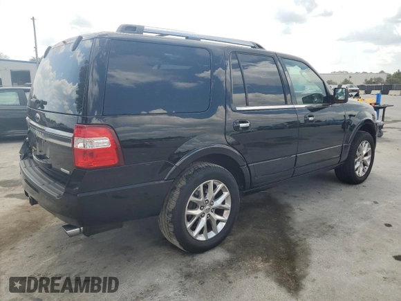 2017 Ford Expedition Limited z VIN 1FMJU1KT6HEA21919, wystawiony jako Copart lot #55009405 z przebiegiem 73 857 mil mil oraz Szkoda całkowita • Salvage title. Historia ofert i sprzedaży dostępna na DreamBid. Obrazek 3.