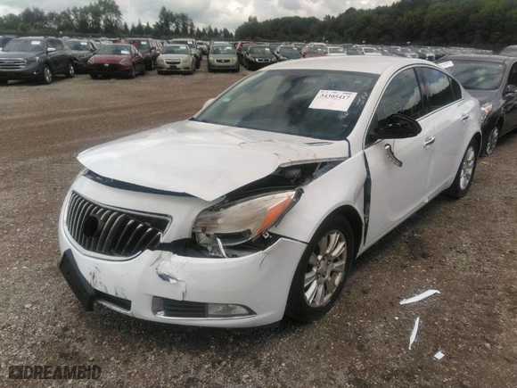 2013 Buick Regal Premium 1 with VIN 2G4GS5ER7D9231613, listed as a IAAI auction lot 39957833 with NaN miles. Bid and sale history available at carsss.com. Image 6.
