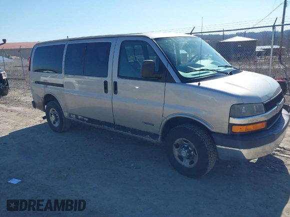 2006 Chevrolet Express Passenger с VIN 1GAHG35U961270030, выставлен на аукционе IAAI как лот 41902735 с пробегом 163 367 миль миль и . История ставок и продаж доступна на DreamBid. Изображение 1.