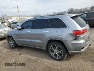 2019 Jeep Grand Cherokee Overland with VIN 1C4RJFCG9KC840084, listed as a Copart auction lot 47440845 with 101,281 mi miles and Salvage Title. Bid and sale history available at carsss.com. Image 2.