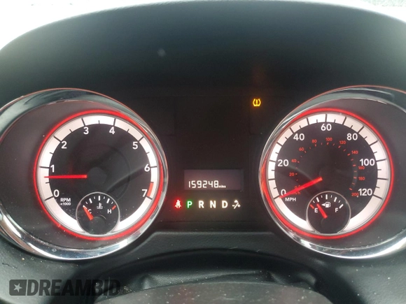 2020 Dodge Grand Caravan SE with VIN 2C4RDGBG3LR188618, listed as a Copart auction lot 57233524 with 159,248 mi miles and Salvage Title. Bid and sale history available at DreamBid. Image 9.