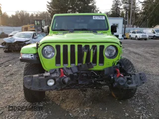 2021 Jeep Wrangler Unlimited Rubicon with VIN 1C4JJXFM2MW838926, listed as a Copart auction lot 42137645 with 75,998 mi miles and Salvage Title. Bid and sale history available at carsss.com. Image 5.