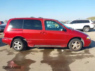2001 Nissan Quest GXE with VIN 4N2ZN15T81D821145, listed as a IAAI auction lot 41468850 with 239,147 mi miles. Bid and sale history available at carsss.com. Image 13.