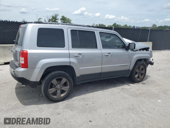 2017 Jeep Patriot Sport SE with VIN 1C4NJPBA3HD202949, listed as a Copart auction lot 63183925 with Not provided miles and Non repairable. Bid and sale history available at DreamBid. Image 3.