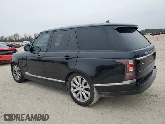 2016 Land Rover Range Rover HSE z VIN SALGS2VF0GA276743, wystawiony jako Copart lot #88121095 z przebiegiem 120 824 mil mil oraz Szkoda całkowita • Salvage title. Historia ofert i sprzedaży dostępna na DreamBid. Obrazek 2.