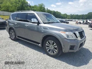 2019 Nissan Armada SL with VIN JN8AY2ND0K9092444, listed as a Copart auction lot 54119145 with 241,844 mi miles and Clean Title. Bid and sale history available at carsss.com. Image 4.
