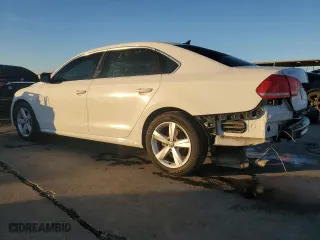2013 Volkswagen Passat SE w/Sunroof with VIN 1VWBH7A35DC085891, listed as a Copart auction lot 86818924 with 155,101 mi miles and Salvage Title. Bid and sale history available at carsss.com. Image 2.