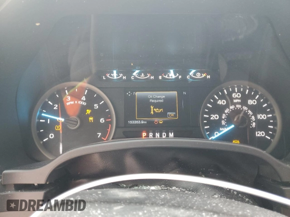 2020 Ford F-150 XL with VIN 1FTEW1CP4LKD98311, listed as a Copart auction lot 87605575 with 153,353 mi miles and Salvage Title. Bid and sale history available at carsss.com. Image 9.
