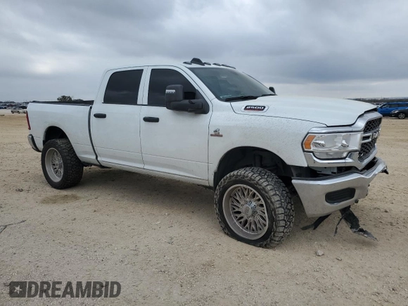 2024 Ram 2500 Tradesman with VIN 3C6UR5CL0RG117345, listed as a Copart auction lot 45932905 with 38,048 mi miles and Salvage title. Bid and sale history available at DreamBid. Image 4.