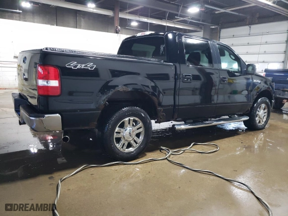 2008 Ford F-150 XLT with VIN 1FTPW14V58FB26999, listed as a Copart auction lot 50453145 with 153,703 mi miles and Clean Title. Bid and sale history available at carsss.com. Image 3.