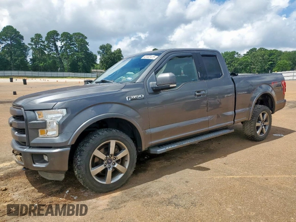 2015 Ford F-150 XLT with VIN 1FTFX1EF5FFA36961, listed as a Copart auction lot 62402475 with 139,431 mi miles and Salvage title. Bid and sale history available at DreamBid. Image 1.