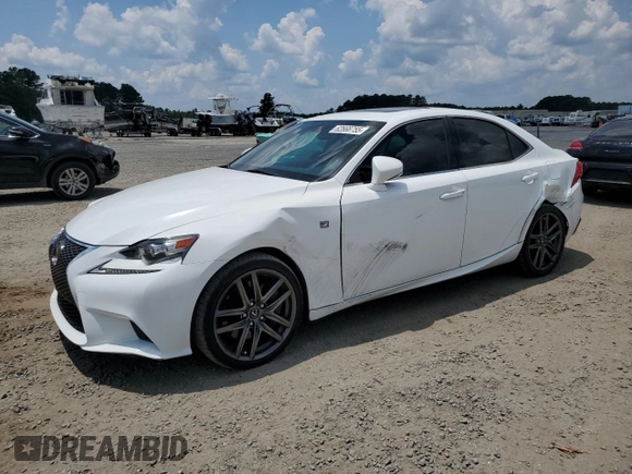 2016 Lexus IS 200t z VIN JTHBA1D2XG5032327, wystawiony jako Copart lot #62668755 z przebiegiem 132 011 mil mil oraz Szkoda całkowita • Salvage title. Historia ofert i sprzedaży dostępna na DreamBid. Obrazek 1.