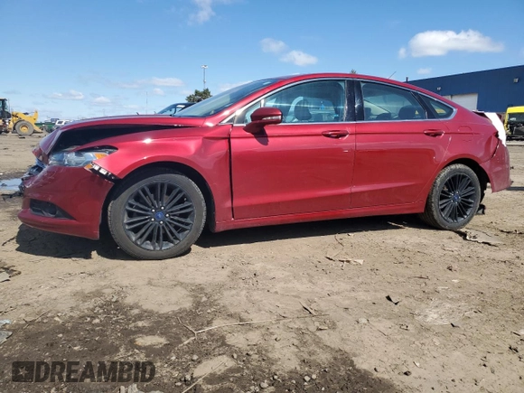 2016 Ford Fusion SE with VIN 3FA6P0T97GR300232, listed as a Copart auction lot 52323995 with 58,448 mi miles and Clean Title. Bid and sale history available at carsss.com. Image 1.