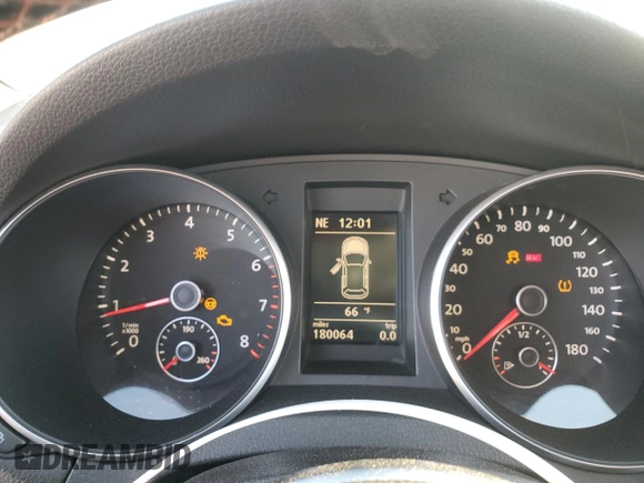 2010 Volkswagen GTI w/Sunroof with VIN WVWEV7AJ2AW239345, listed as a Copart auction lot 74179404 with 180,064 mi miles and Salvage Title. Bid and sale history available at carsss.com. Image 9.