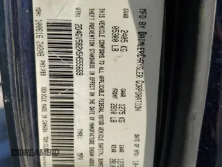 2005 Dodge Magnum RT z VIN 2D4GV582X5H555689, wystawiony jako Copart lot #57711845 z przebiegiem 224 376 mil mil oraz Szkoda całkowita • Salvage title. Historia ofert i sprzedaży dostępna na DreamBid. Obrazek 13.