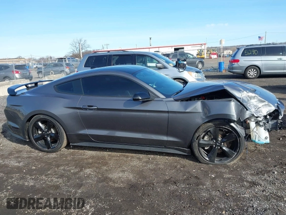 2021 Ford Mustang EcoBoost with VIN 1FA6P8TH4M5136345, listed as a IAAI auction lot 41503885 with 18,853 mi miles. Bid and sale history available at carsss.com. Image 14.