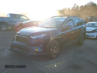 2023 Toyota RAV4 Hybrid XLE with VIN 2T3UWRFV1PW185916, listed as a IAAI auction lot 40877774 with 88,564 mi miles. Bid and sale history available at carsss.com. Image 17.