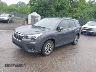 2021 Subaru Forester Premium with VIN JF2SKAFC7MH512678, listed as a IAAI auction lot 42375806 with 33,072 mi miles and . Bid and sale history available at DreamBid. Image 2.
