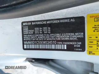 2014 MINI Countryman John Cooper Works with VIN WMWXD1C55EWS34510, listed as a IAAI auction lot 41409043 with 93,313 mi miles and . Bid and sale history available at DreamBid. Image 9.