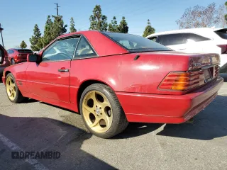 1994 Mercedes-Benz SL 5.0L with VIN WDBFA67E8RF096304, listed as a Copart auction lot 52982185 with 218,302 mi miles and Clean title. Bid and sale history available at DreamBid. Image 2.