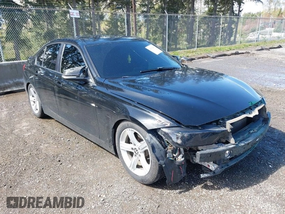2013 BMW 3 Series 328i with VIN WBA3C1C58DF438654, listed as a IAAI auction lot 41992860 with 151,351 mi miles. Bid and sale history available at carsss.com. Image 1.