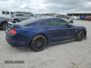 2019 Ford Mustang GT with VIN 1FA6P8CF2K5201110, listed as a Copart auction lot 51471395 with 49,981 mi miles and Salvage Title. Bid and sale history available at carsss.com. Image 3.