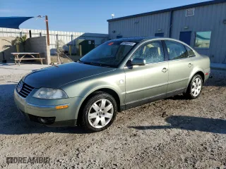 2003 Volkswagen Passat GLX with VIN WVWRH63B93P275619, listed as a Copart auction lot 87664845 with 0 mi miles and Non Repairable. Bid and sale history available at carsss.com. Image 1.