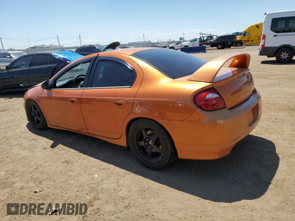 2005 Dodge Neon SRT-4 z VIN 1B3ES66S75D108760, wystawiony jako Copart lot #62733784 z przebiegiem 170 232 mil mil oraz Szkoda całkowita • Salvage title. Historia ofert i sprzedaży dostępna na DreamBid. Obrazek 2.