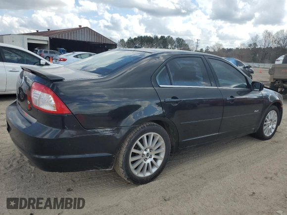 2008 Mercury Milan Premier with VIN 3MEHM08128R609542, listed as a Copart auction lot 43991935 with 0 mi miles and Salvage Title. Bid and sale history available at carsss.com. Image 3.