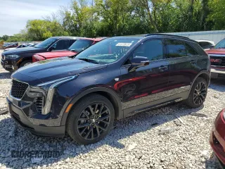 2023 Cadillac XT4 AWD Sport with VIN 1GYFZFR47PF110747, listed as a Copart auction lot 61573673 with 12,469 mi miles. Bid and sale history available at carsss.com. Image 1.