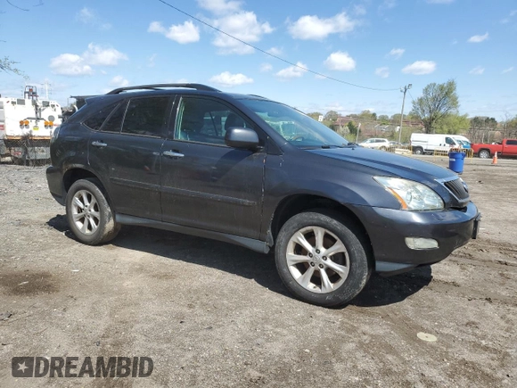 2009 Lexus RX 350 with VIN 2T2HK31U09C123408, listed as a Copart auction lot 52445575 with 175,006 mi miles and Clean Title. Bid and sale history available at DreamBid. Image 4.