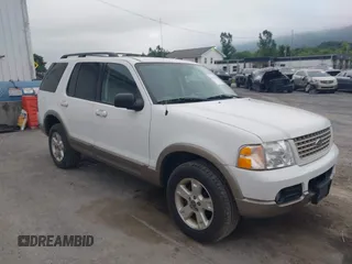 2003 Ford Explorer Eddie Bauer with VIN 1FMZU74KX3UC60074, listed as a IAAI auction lot 42579589 with 149,873 mi miles and . Bid and sale history available at DreamBid. Image 1.