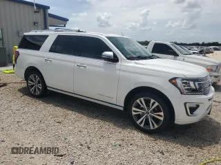 2021 Ford Expedition Max Platinum with VIN 1FMJK1MT3MEA72923, listed as a Copart auction lot 68874584 with 98,302 mi miles and Non repairable. Bid and sale history available at DreamBid. Image 4.