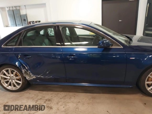 2015 Audi A4 Premium Plus with VIN WAUFFAFL2FN018024, listed as a IAAI auction lot 41364003 with 62,148 mi miles. Bid and sale history available at carsss.com. Image 13.