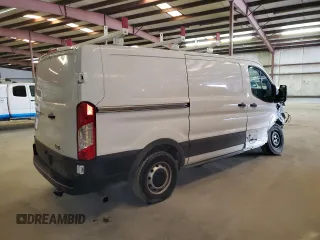 2023 Ford Transit Cargo with VIN 1FTYE1Y82PKB12155, listed as a Copart auction lot 44892755 with 28,921 mi miles and Salvage Title. Bid and sale history available at carsss.com. Image 3.