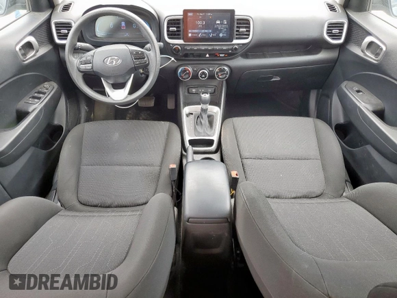 2023 Hyundai Venue SE with VIN KMHRB8A30PU265573, listed as a Copart auction lot 56386975 with 59,191 mi miles and Salvage title. Bid and sale history available at DreamBid. Image 8.