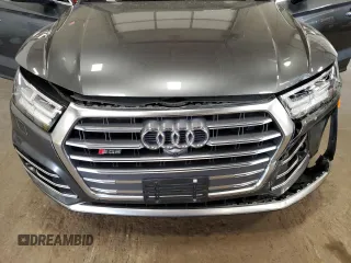 2019 Audi SQ5 Prestige with VIN WA1C4AFYXK2069963, listed as a Copart auction lot 55165124 with 50,558 mi miles and Salvage Title. Bid and sale history available at DreamBid. Image 12.