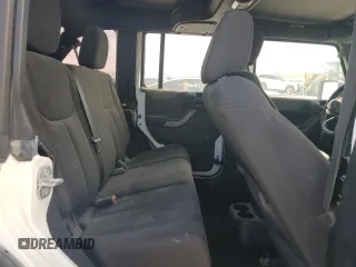 2018 Jeep Wrangler JK Unlimited Sport S with VIN 1C4BJWDG7JL865323, listed as a Copart auction lot 82657514 with 15,408 mi miles and Salvage Title. Bid and sale history available at carsss.com. Image 11.