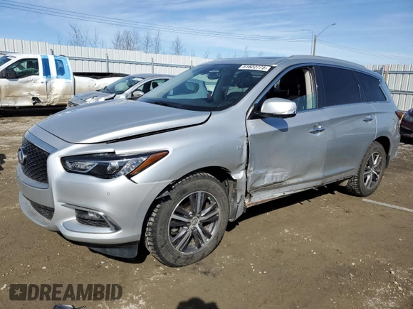 2017 Infiniti QX60 with VIN 5N1DL0MM9HC526137, listed as a Copart auction lot 51822775 with 108,899 mi miles and Salvage Title. Bid and sale history available at DreamBid. Image 1.