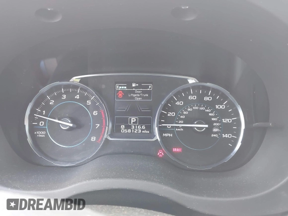 2017 Subaru Forester Touring with VIN JF2SJAWC7HH455648, listed as a IAAI auction lot 42118358 with 58,123 mi miles and . Bid and sale history available at DreamBid. Image 7.