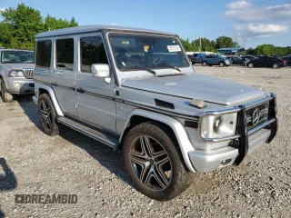 2005 Mercedes-Benz G-Class with VIN WDCYR49EX5X162368, listed as a Copart auction lot 53579154 with 151,040 mi miles and Salvage Title. Bid and sale history available at carsss.com. Image 4.
