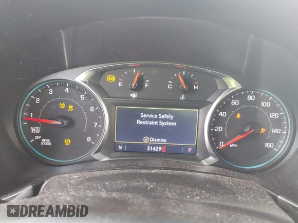 2021 Chevrolet Equinox LT z VIN 3GNAXKEVXML350994, wystawiony jako IAAI lot #42201733 z przebiegiem 31 429 mil mil oraz . Historia ofert i sprzedaży dostępna na DreamBid. Obrazek 7.