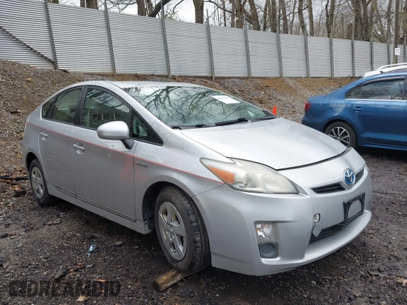 2010 Toyota Prius II with VIN JTDKN3DU3A0122443, listed as a IAAI auction lot 42030295 with 241,889 mi miles. Bid and sale history available at carsss.com. Image 1.