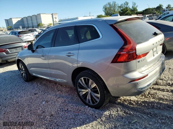 2023 Volvo XC60 Plus Bright Theme with VIN YV4L12DN8P1283289, listed as a Copart auction lot 82109494 with 12,365 mi miles and Salvage Title. Bid and sale history available at carsss.com. Image 2.