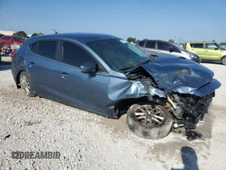 2015 Mazda 3 i Touring with VIN 3MZBM1L70FM202741, listed as a Copart auction lot 57301435 with 78,480 mi miles and Salvage title. Bid and sale history available at DreamBid. Image 4.