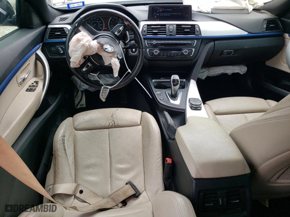 2015 BMW 3 Series Gran Turismo 328i xDrive with VIN WBA3X5C55FD561340, listed as a Copart auction lot 56933334 with 81,364 mi miles. Bid and sale history available at carsss.com. Image 8.