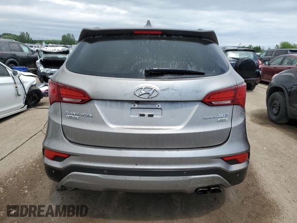 2017 Hyundai Santa Fe 2.0T z VIN 5XYZUDLA6HG406037, wystawiony jako Copart lot #61124765 z przebiegiem Nie podano mil oraz Nie do naprawy • Non repairable. Historia ofert i sprzedaży dostępna na DreamBid. Obrazek 6.