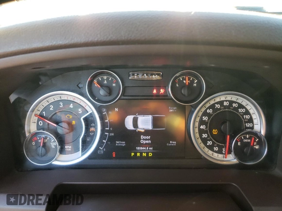 2015 Ram 2500 SLT with VIN 3C6UR5DL1FG603656, listed as a Copart auction lot 84043144 with 185,844 mi miles and Salvage Title. Bid and sale history available at carsss.com. Image 9.
