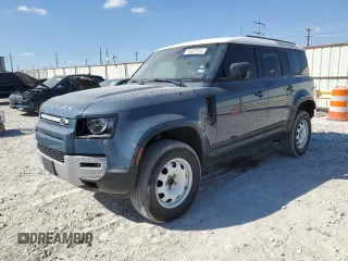 2021 Land Rover Defender S with VIN SALEJ7RX4M2047532, listed as a Copart auction lot 76822914 with 40,594 mi miles and Salvage title. Bid and sale history available at DreamBid. Image 1.